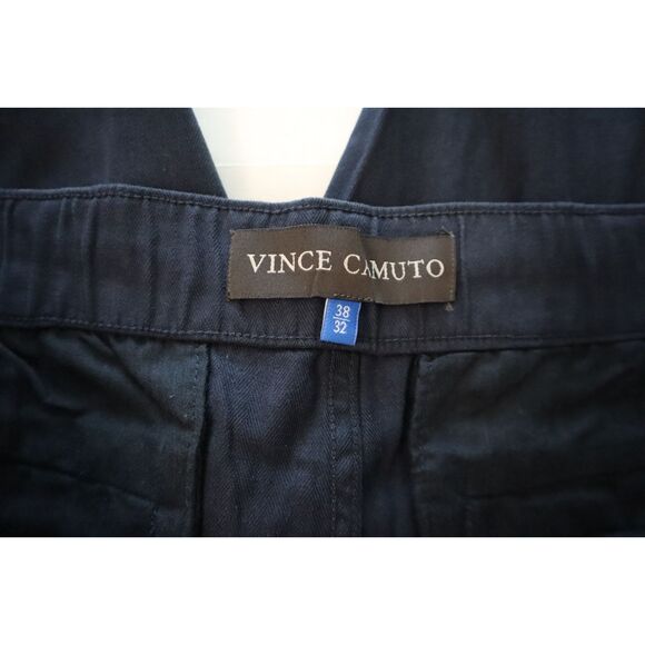 Vince Camuto VA17H045 Men's Sz 38x32 Navy Blazer Blue The Weekend Pants - Picture 4 of 13